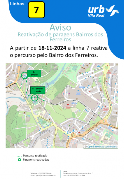 Linha 7 - Bairro dos Ferreiros